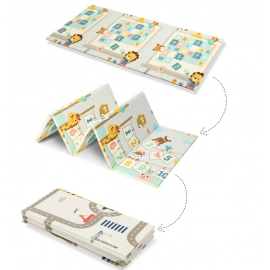 New Baby Play Mats Activities Mat For Baby Game Mat Waterproof Children's Rug Mother Kids Crawling Play Mats Folding Soft Carpet