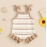 Lovely Baby Girls Boys Summer Cute Romper Sleeveless Bow Strap Ruffle Striped Ribbed Jumpsuits Playsuit