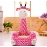 Baby Sofa Support Seat Cover Lightness and Portability No Space Occupy Cartoon Giraffe Toddler Learning To Sit Chair Case