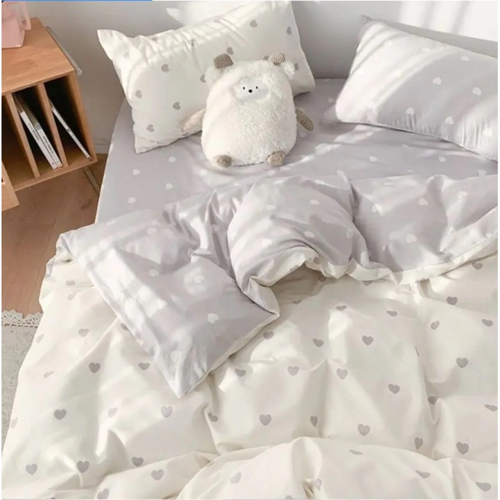 Floral Bed Duvet Covers Ins Four Seasons Girls Home Sweet Soft Comfortable Quilt Cover King Queen Size Bedroom Bedding Fashion