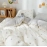 Floral Bed Duvet Covers Ins Four Seasons Girls Home Sweet Soft Comfortable Quilt Cover King Queen Size Bedroom Bedding Fashion