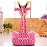 Baby Sofa Support Seat Cover Lightness and Portability No Space Occupy Cartoon Giraffe Toddler Learning To Sit Chair Case