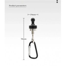 Outdoor Powerful Magnet Hooks Camping Lights Hanging Canopy Tent Holder Hooks Mountaineering Buckles Outdoor Multitool