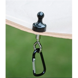 Outdoor Powerful Magnet Hooks Camping Lights Hanging Canopy Tent Holder Hooks Mountaineering Buckles Outdoor Multitool
