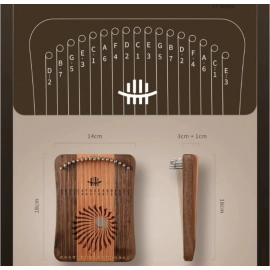 Portable Small Lyre Harp 17 31 Strings Fingerplay Finger Harps Children Beginner Harps  Professional Musical Instruments